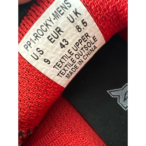 Pony black  and Red Athletic Shoes - Picture 6 of 6